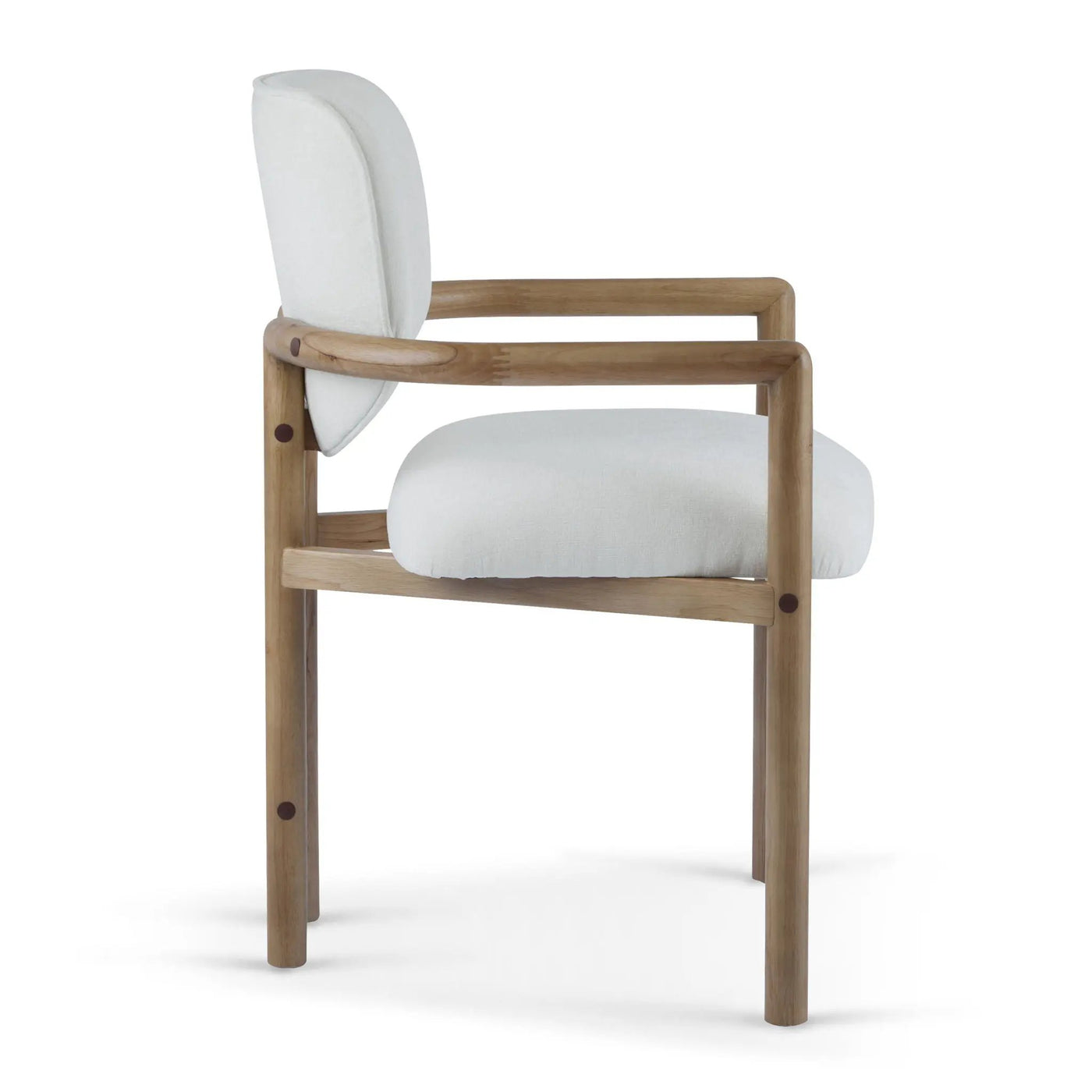 Upholstered Arm Dining Chairs (Set of 2) by HouseOfZazla