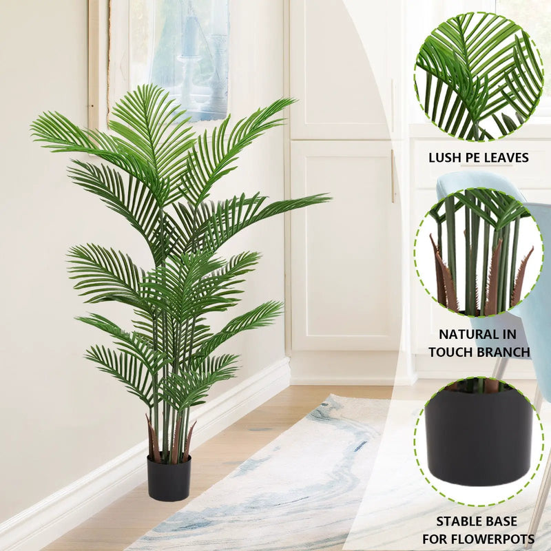 Simulate Plastic Flower Boxes With Leaves For Outdoor Home Decor (Set of 2) - by Unique Piece Furniture