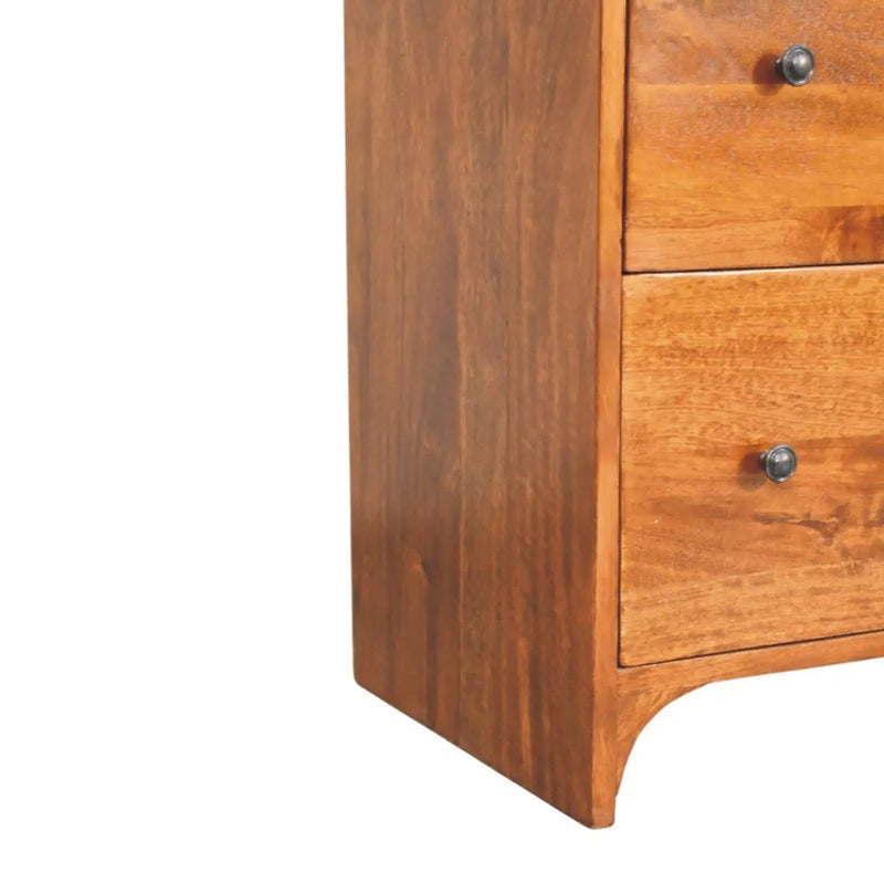 Newton - 3 Drawer Chest - Brown by HouseOfZazla