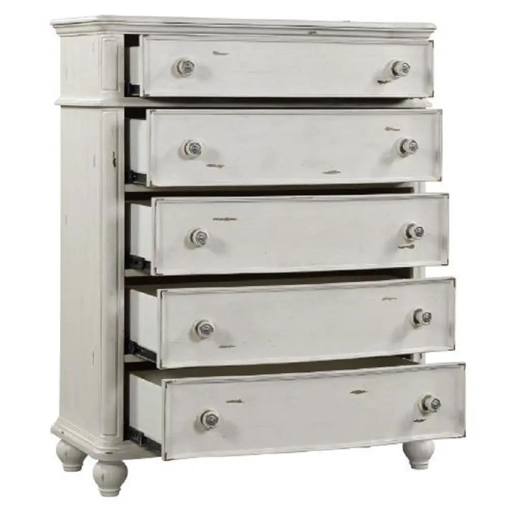 Jaqueline - Chest - Antique White by Unique Piece Furniture
