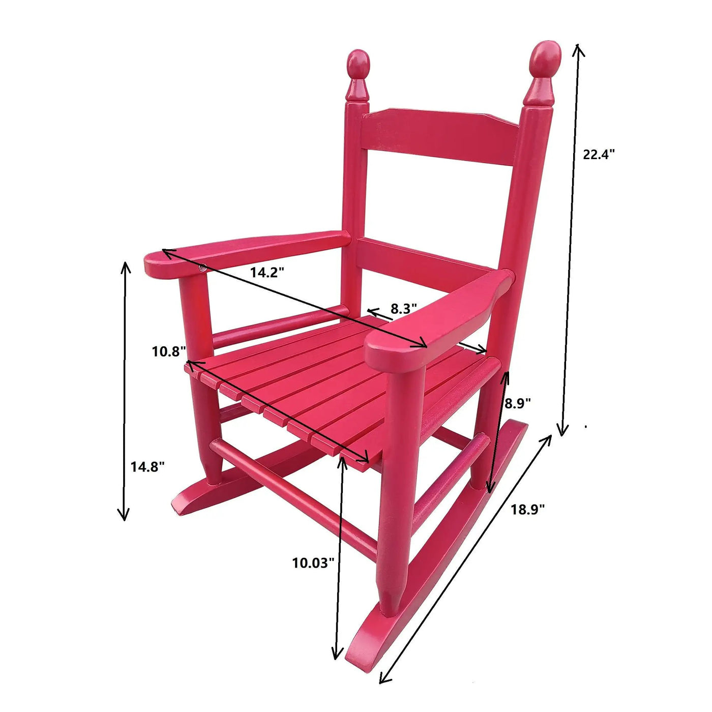 Children's Rocking Chair Indoor Or Outdoor, Suitable For Kids, Durable by Unique Piece Furniture