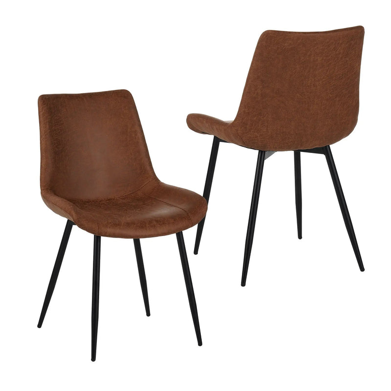 Dining Chairs (Set of 4) - Brown by Unique Piece Furniture
