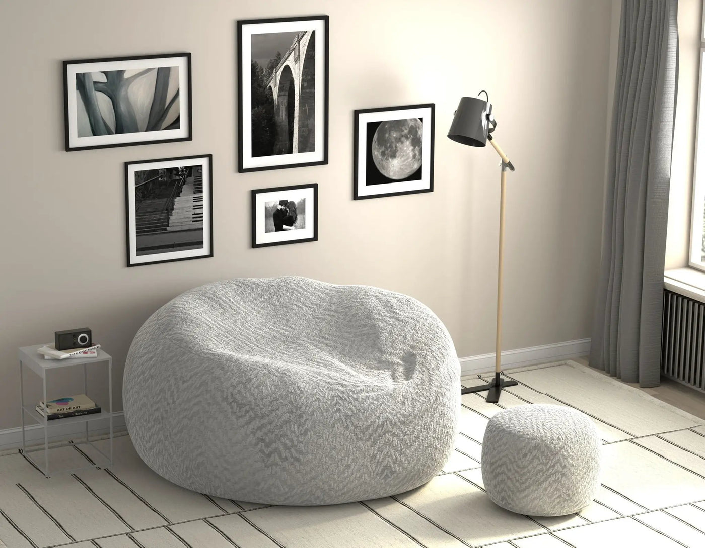 Sploosh - Footstool by Unique Piece Furniture