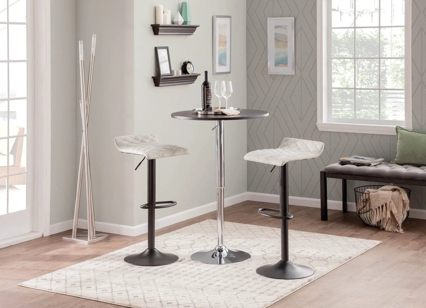Adjustable Contemporary Bar Table by HouseOfZazla
