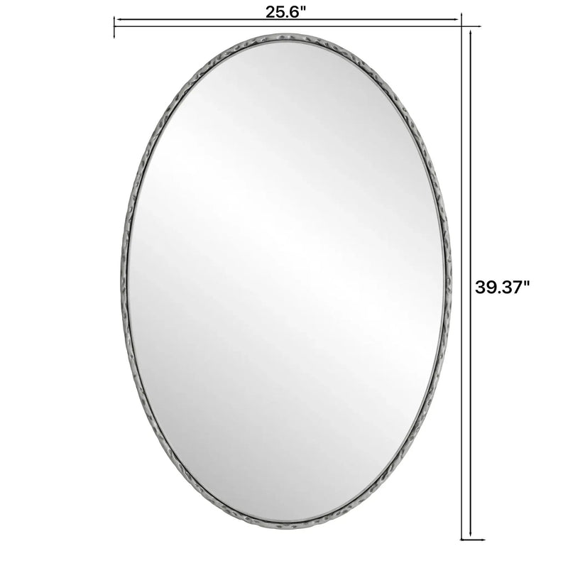 Art Oval Retro Mirror, Wall Hanging by HouseOfZazla