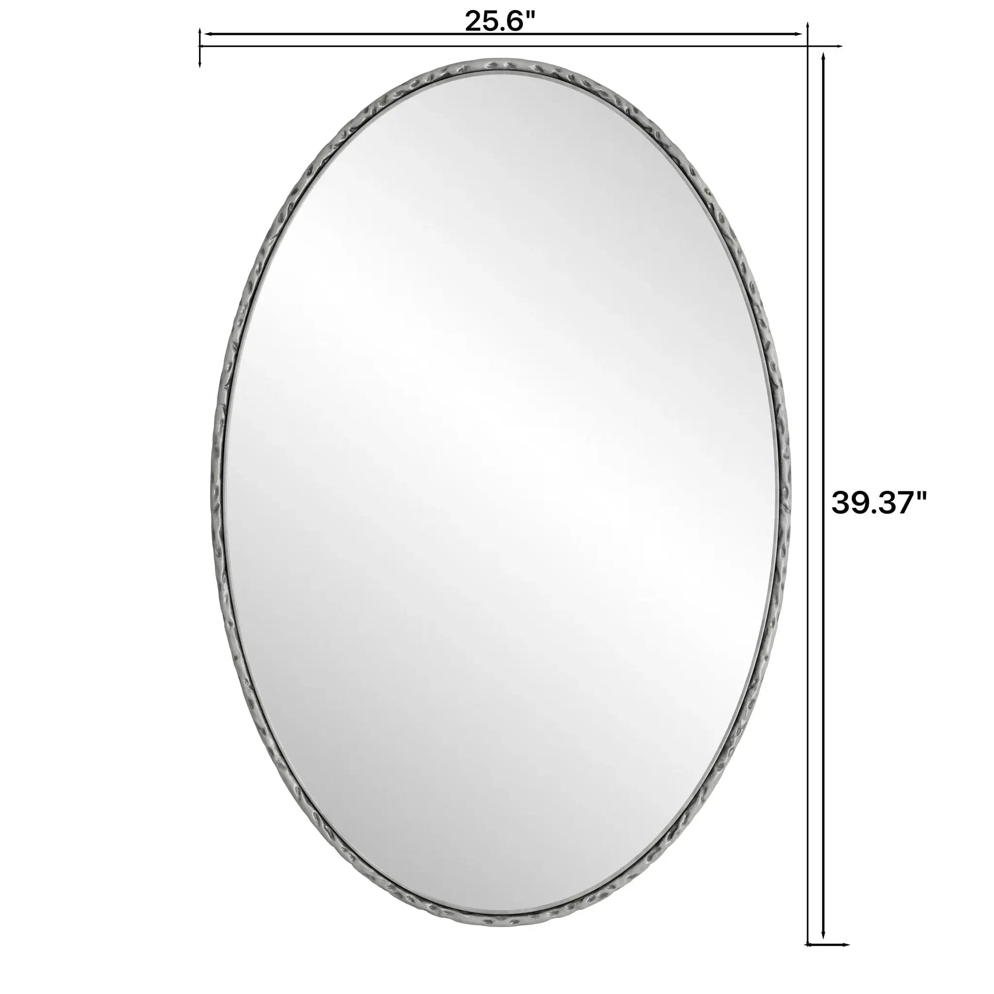 Art Oval Retro Mirror, Wall Hanging by Unique Piece Furniture