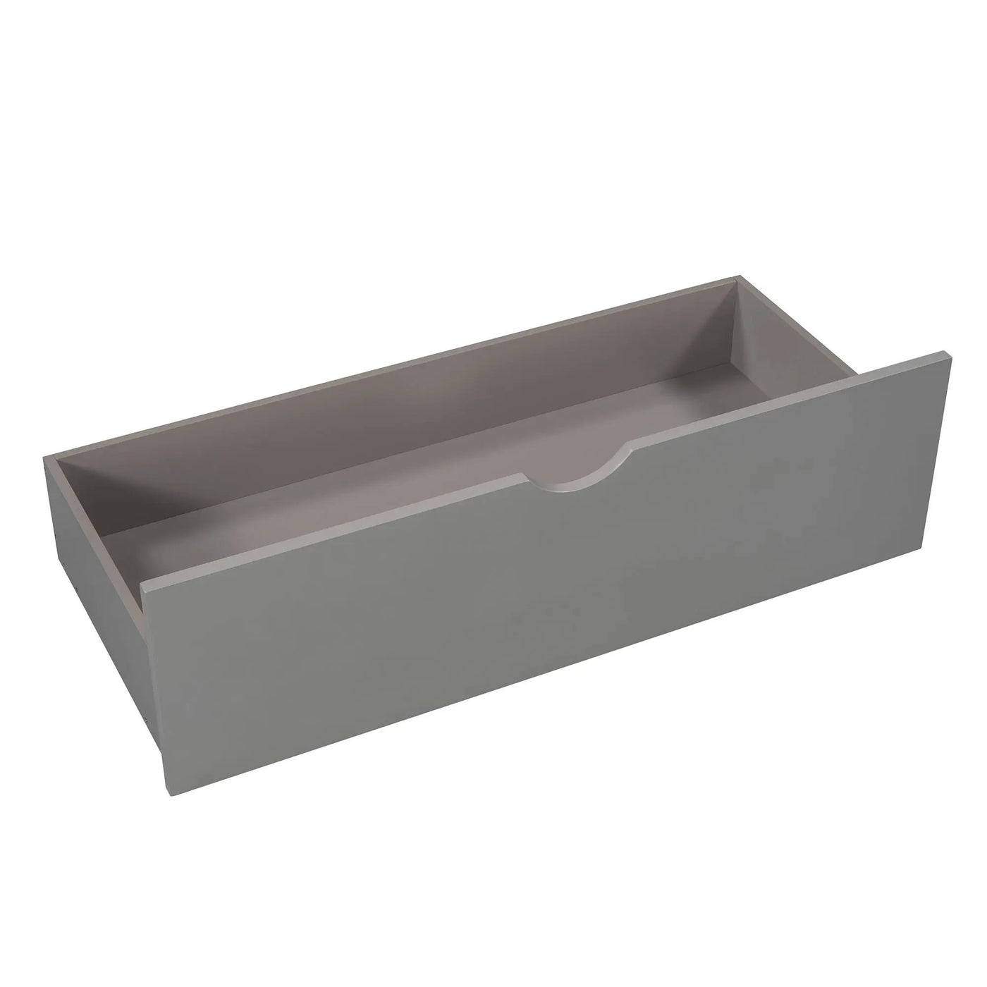 L Shaped Platform Bed With Trundle And Drawers Linked With Built In Desk by HouseOfZazla