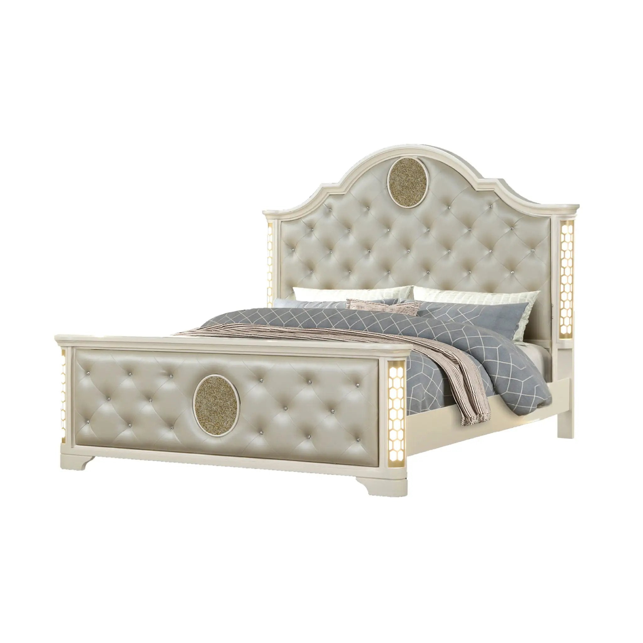 Jasmine - LED Bedroom Set by HouseOfZazla