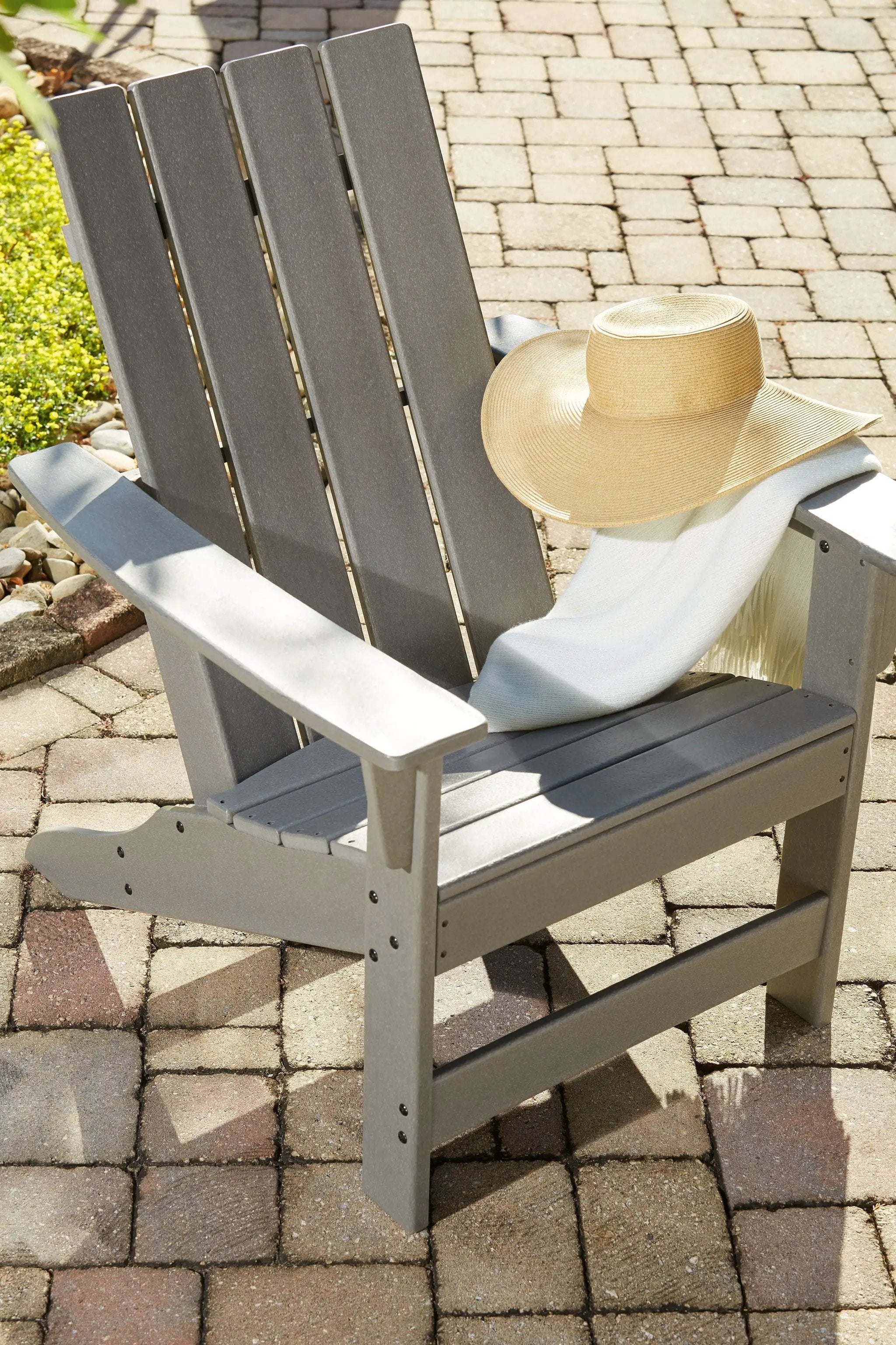 Visola - Adirondack Chair - Gray by Unique Piece Furniture