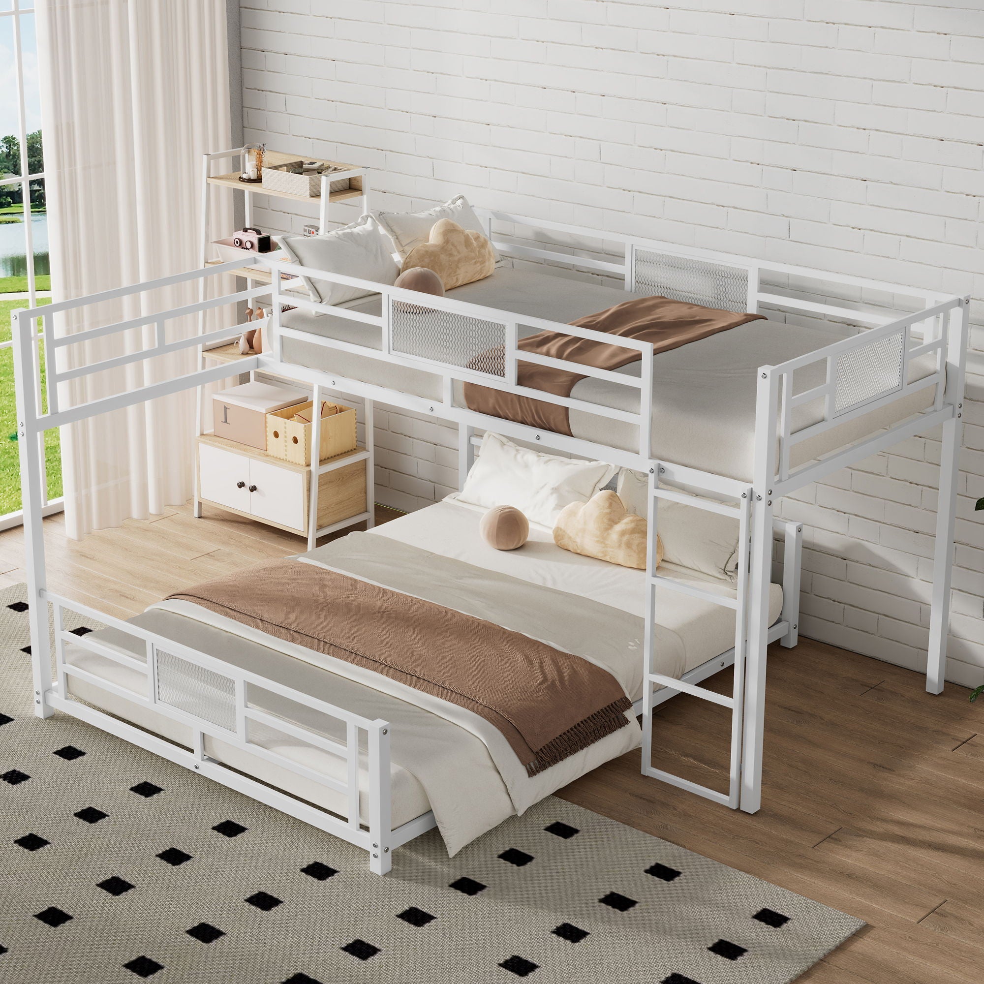 L-Shaped Bunk Bed & Safety Guaranteed by HouseOfZazla