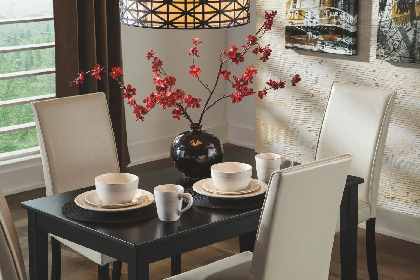 Kimonte - Dining Table Set by Unique Piece Furniture
