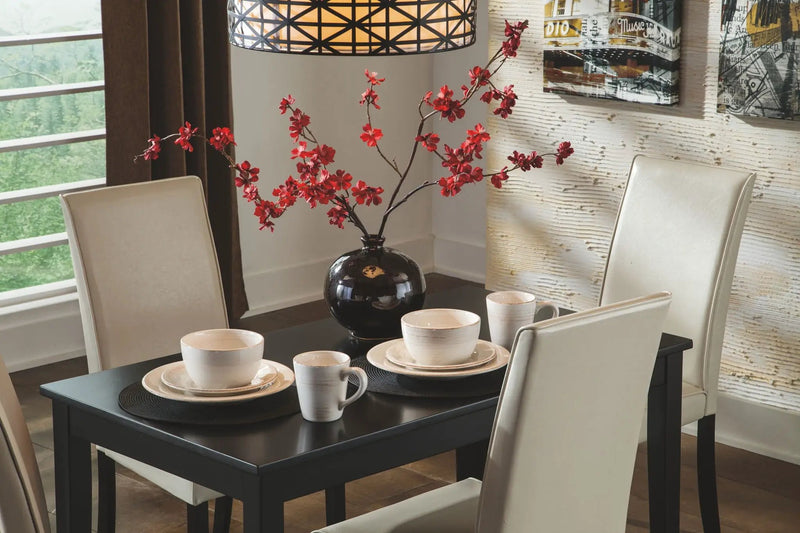 Kimonte - Dining Table Set by Unique Piece Furniture