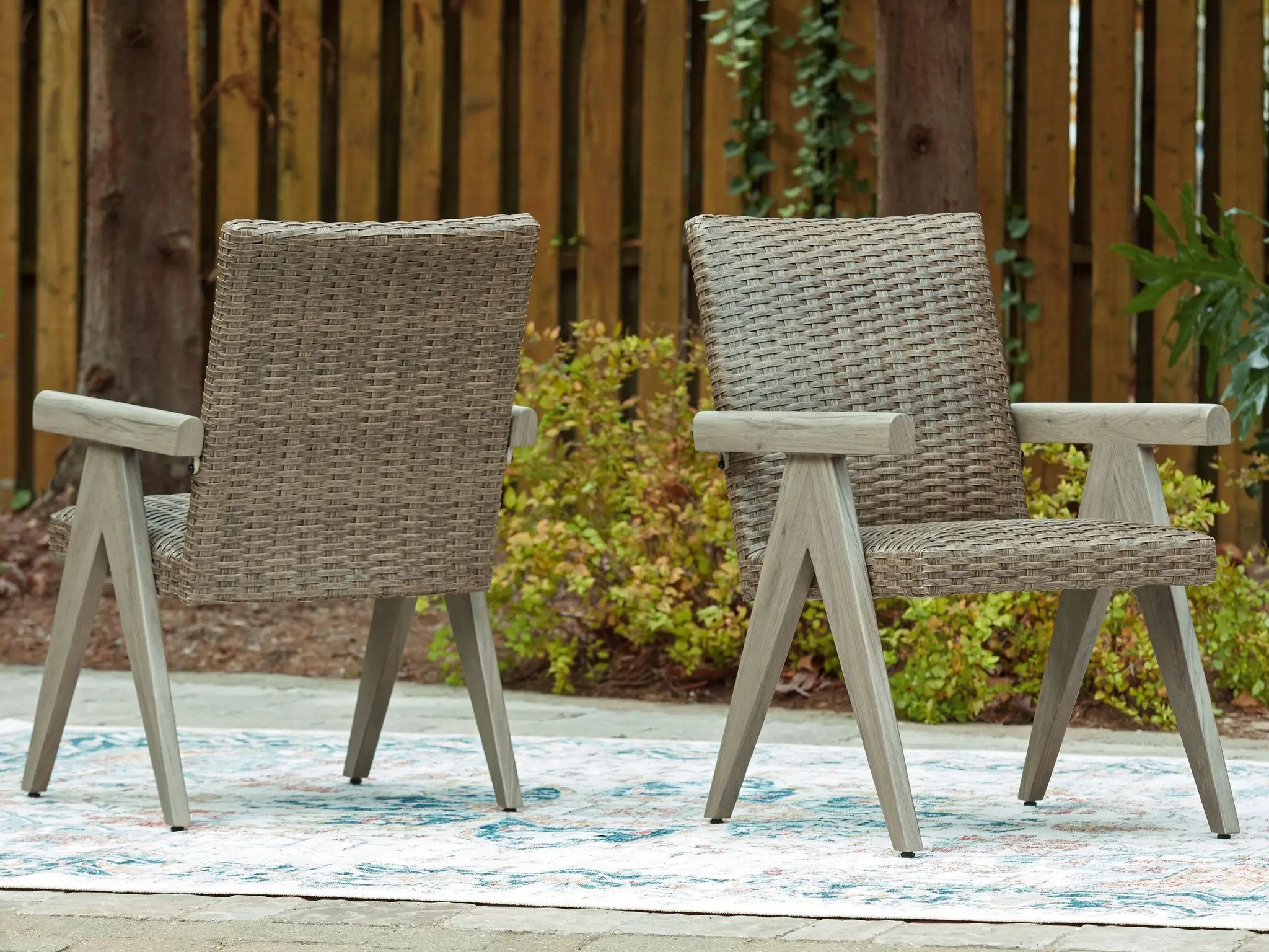 Cliff Trails - Arm Chair (Set of 2) - Beige by Unique Piece Furniture