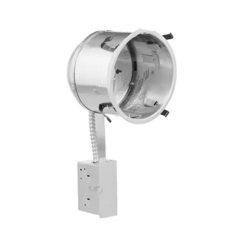 HALO H27 6 in. Aluminum Recessed Lighting Housing for Remodel Shallow Ceiling, Insulation Contact, Air-Tite by Selzalot