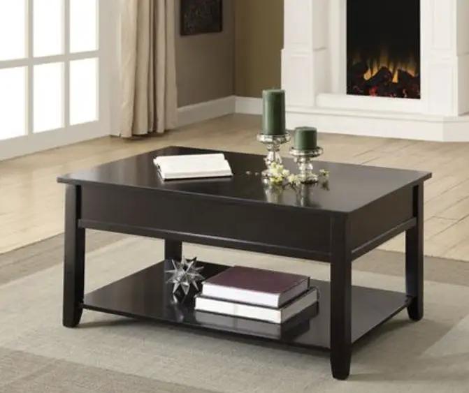 Malachi - Coffee Table With Lift Top - Black by Unique Piece Furniture