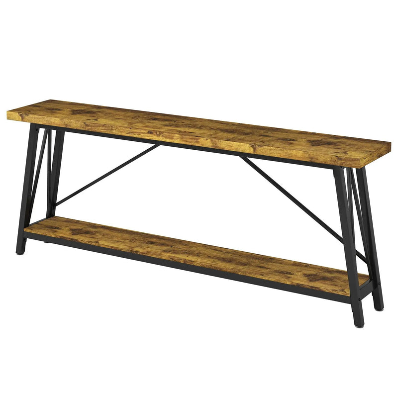 Sofa Table With Frame Extra Long Entryway Console by HouseOfZazla