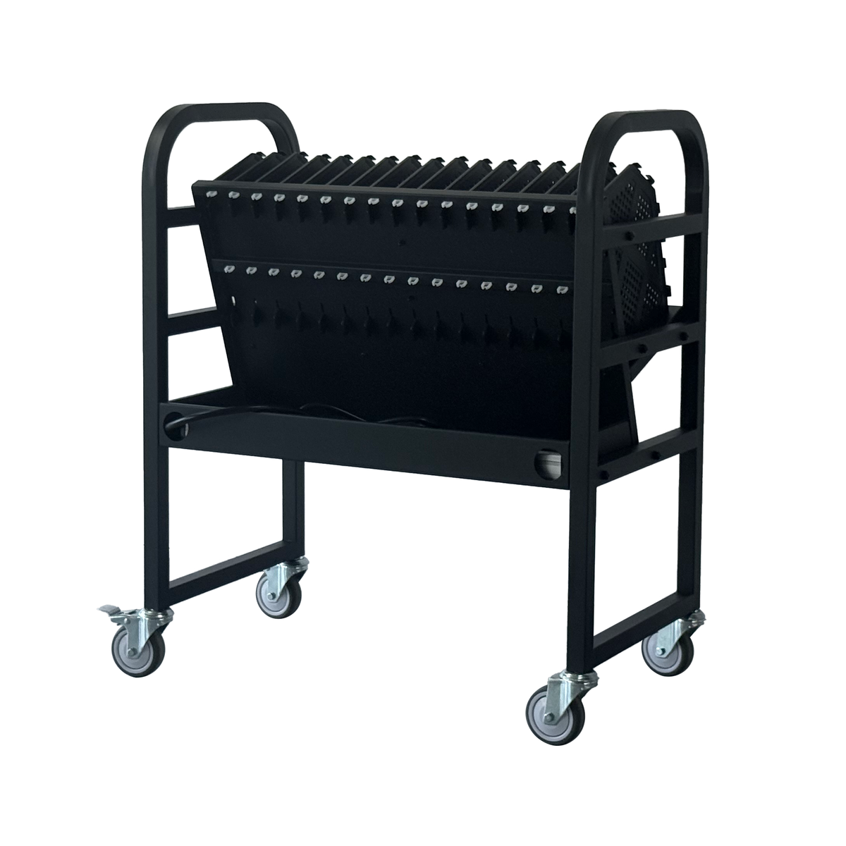 16-Device Mobile Open School Charging Cart Station by HouseOfZazla