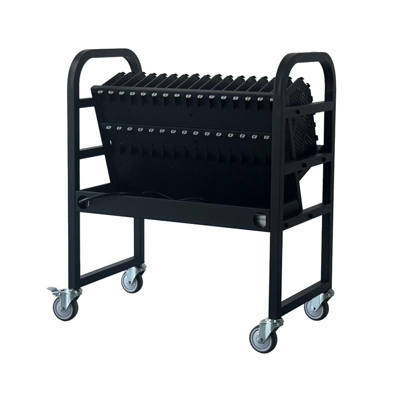 16-Device Mobile Open School Charging Cart Station by HouseOfZazla