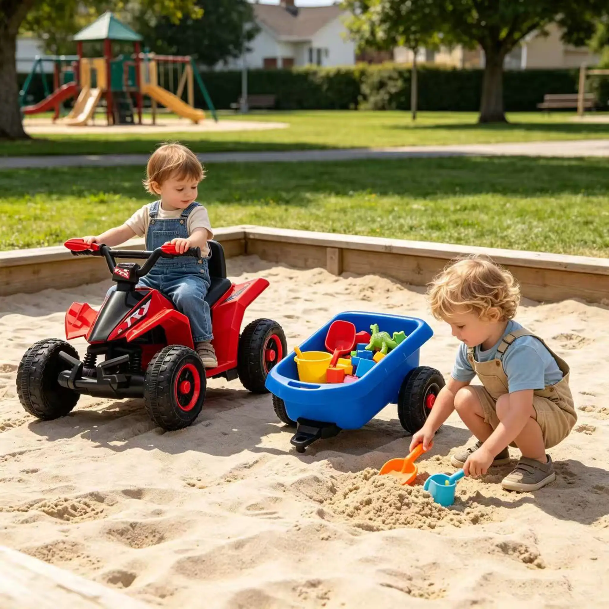 Kids Electric ATV Ride On Toy - Perfect Gift for Young Adventurers by HouseOfZazla