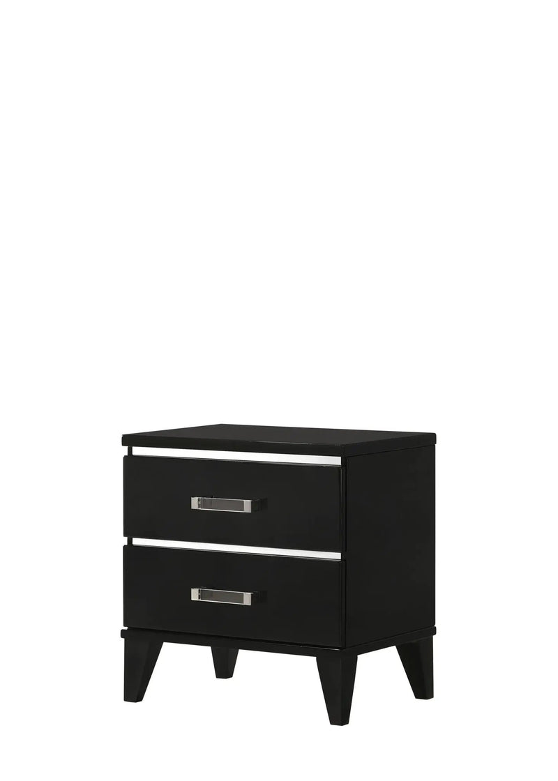 Chelsie - Nightstand - Black by Unique Piece Furniture