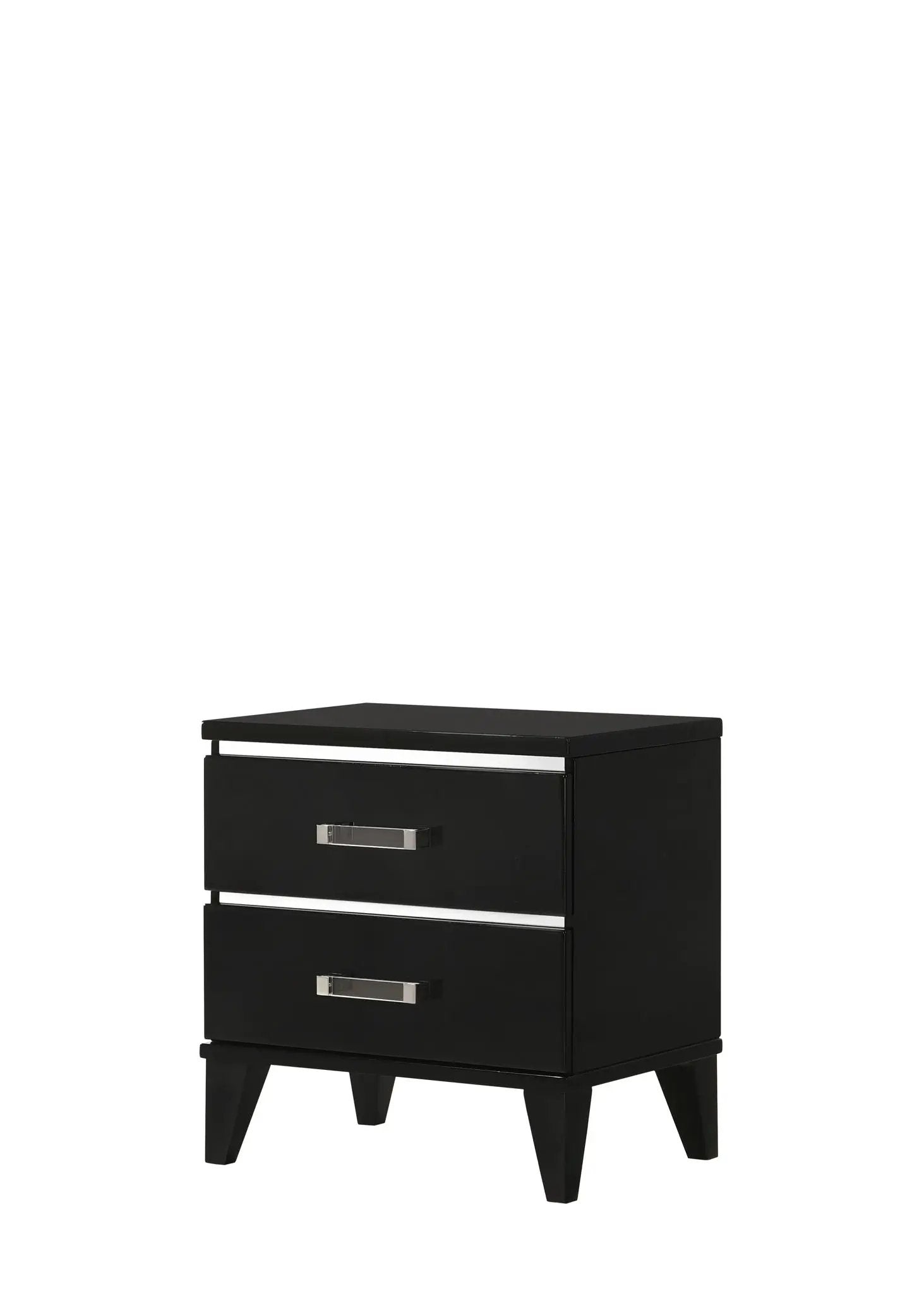 Chelsie - Nightstand - Black by HouseOfZazla