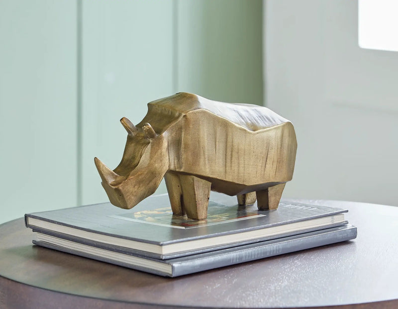 Gentwell - Sculpture - Antique Gold Finish by Unique Piece Furniture