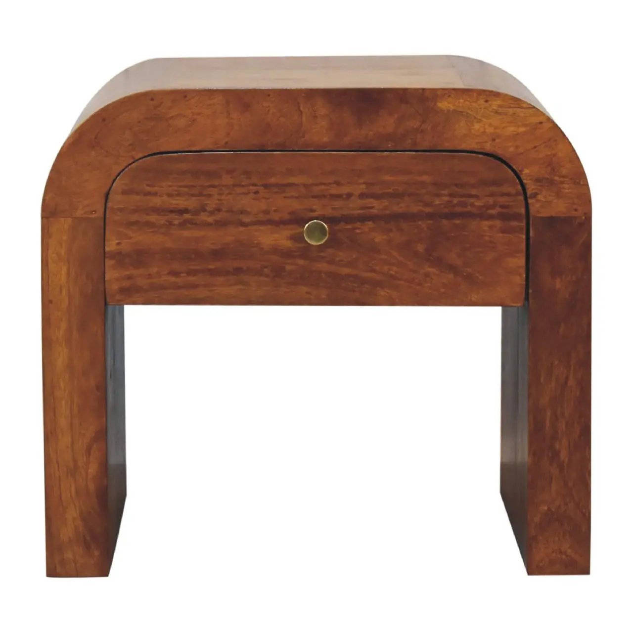 Mini Darcy - Nightstand With Curved Edges by Unique Piece Furniture
