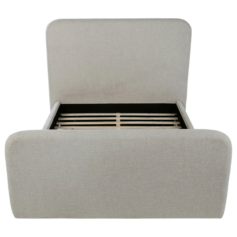 Wren Upholstered Queen Panel Bed Grey by Unique Piece Furniture