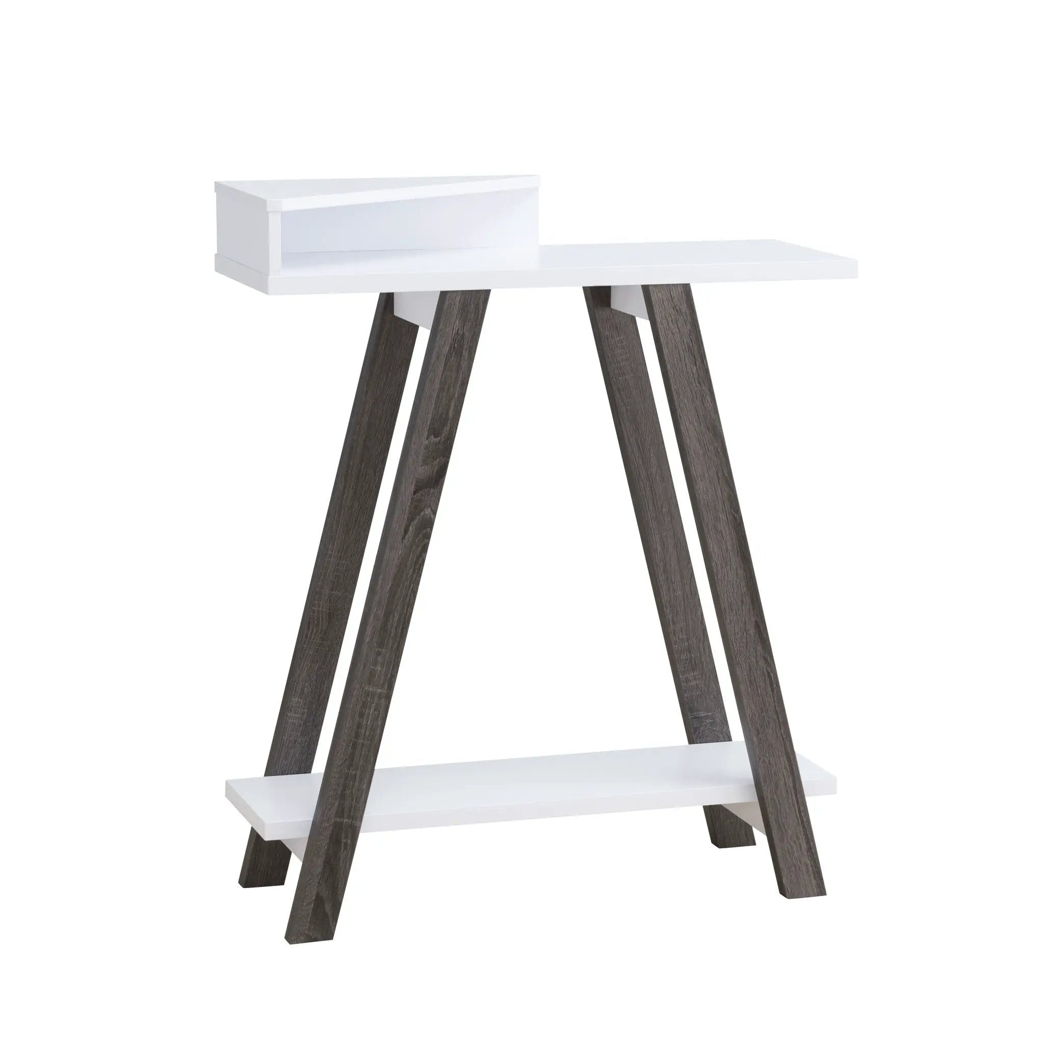 Contemporary Console Table With Two Shelves by Unique Piece Furniture