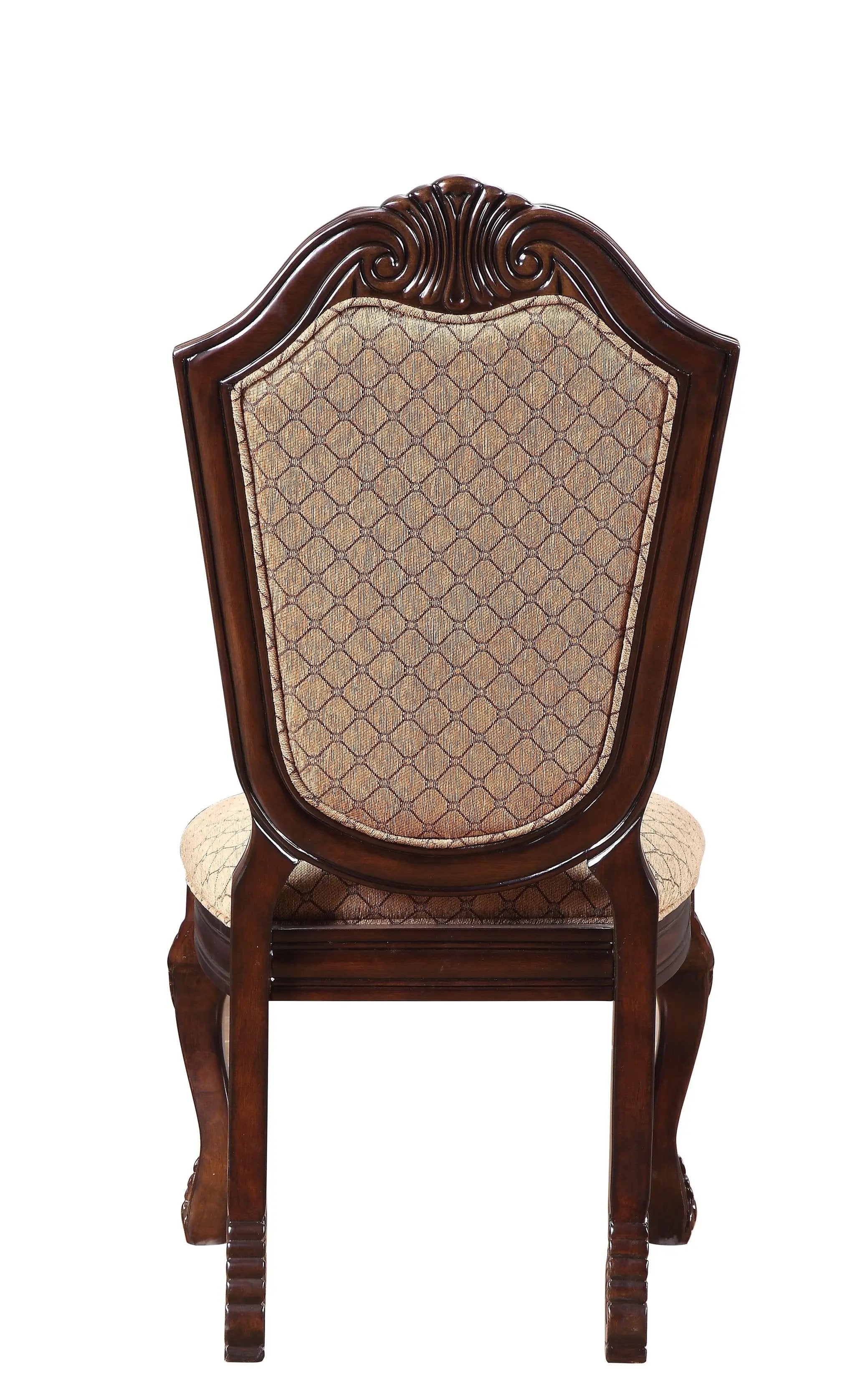 Chateau De Ville Fabric Armless Dining Chair by HouseOfZazla