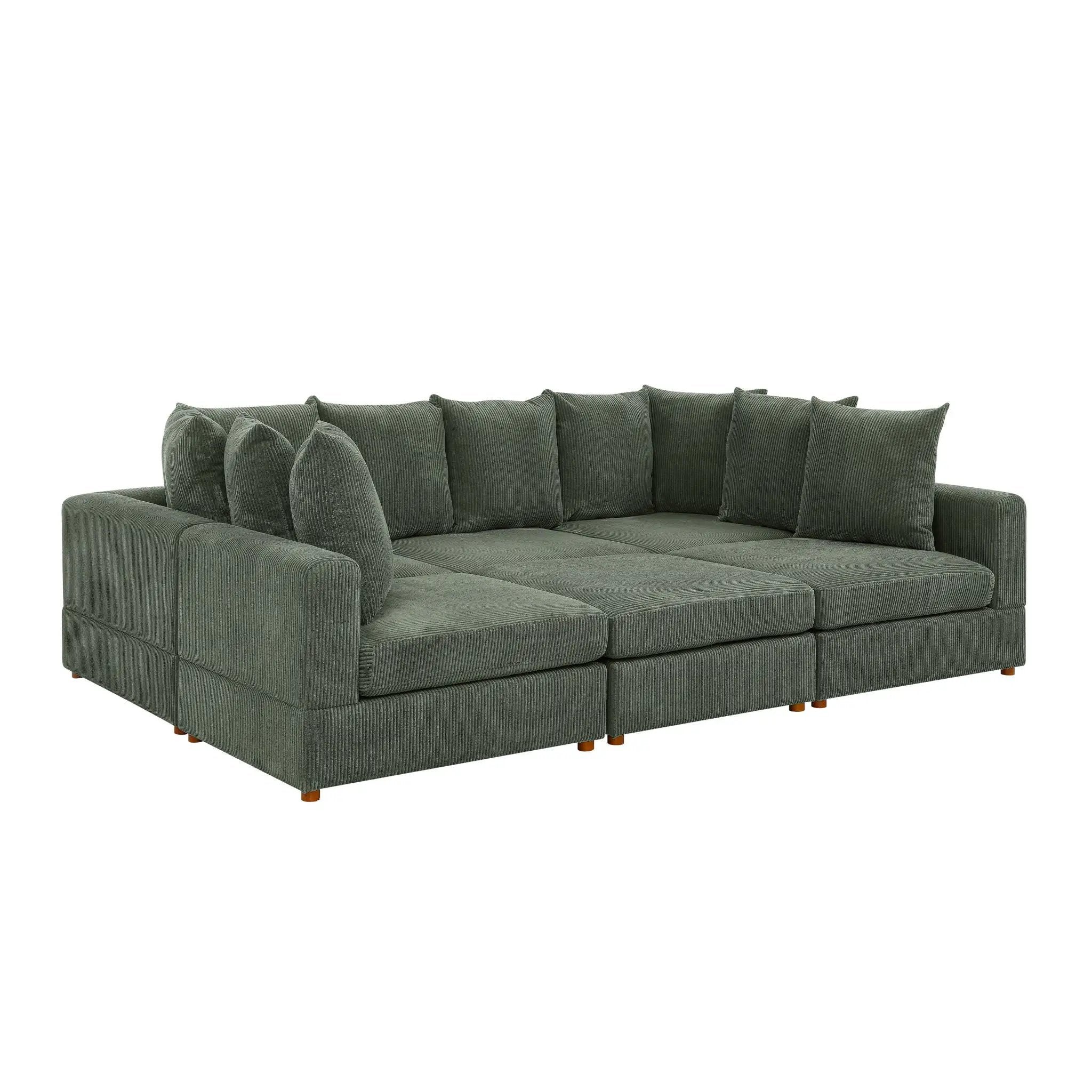 Haven - 6 Piece Modular Sectional by HouseOfZazla