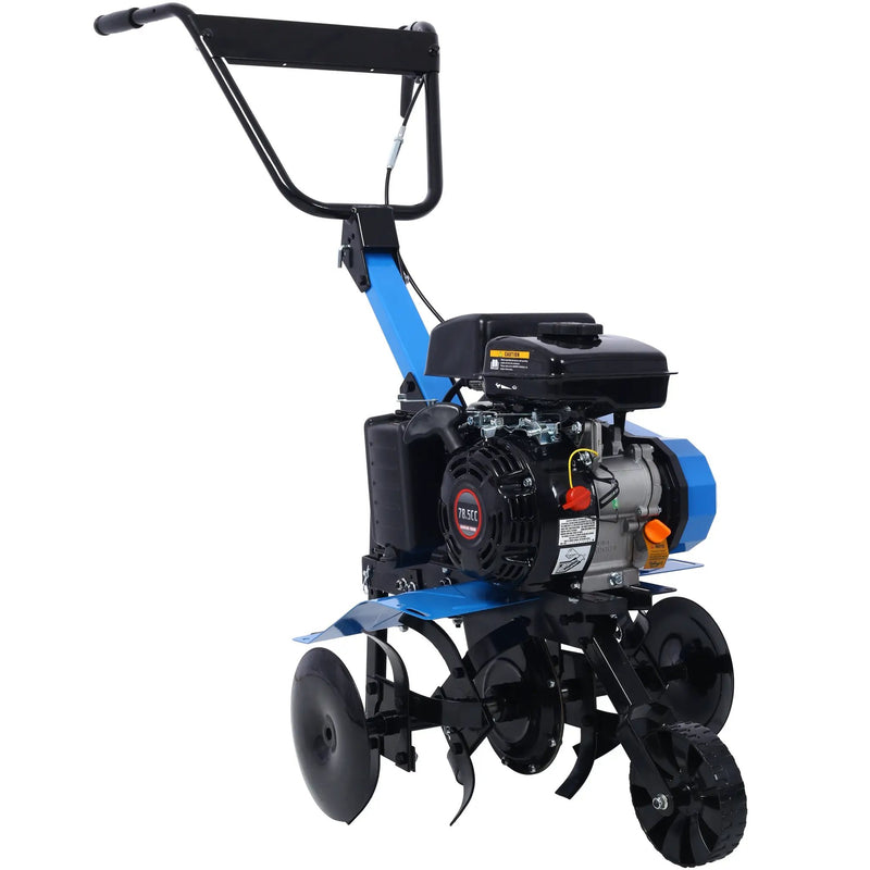 Gas-Powered 4-Cycle 2-in-1 Tiller and Cultivator by HouseOfZazla