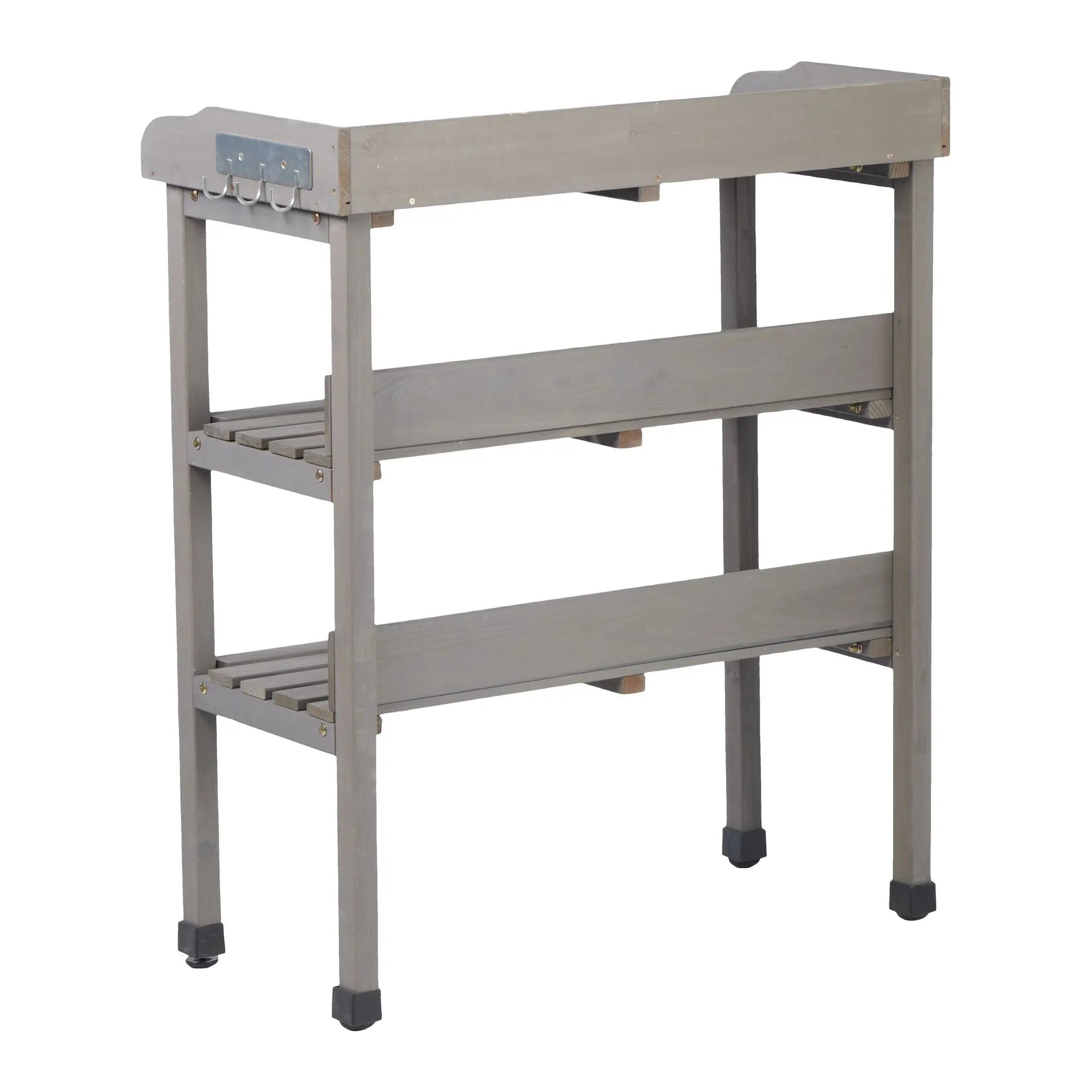 Outdoor Potting Table, 3 Tier Workbench by HouseOfZazla