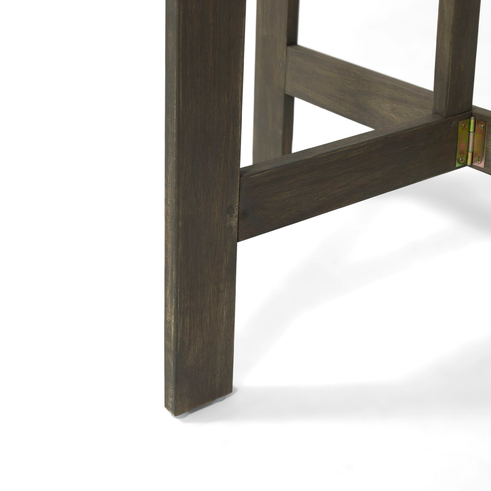 Outdoor Half Round Folding Acacia Wood Bistro Table by HouseOfZazla