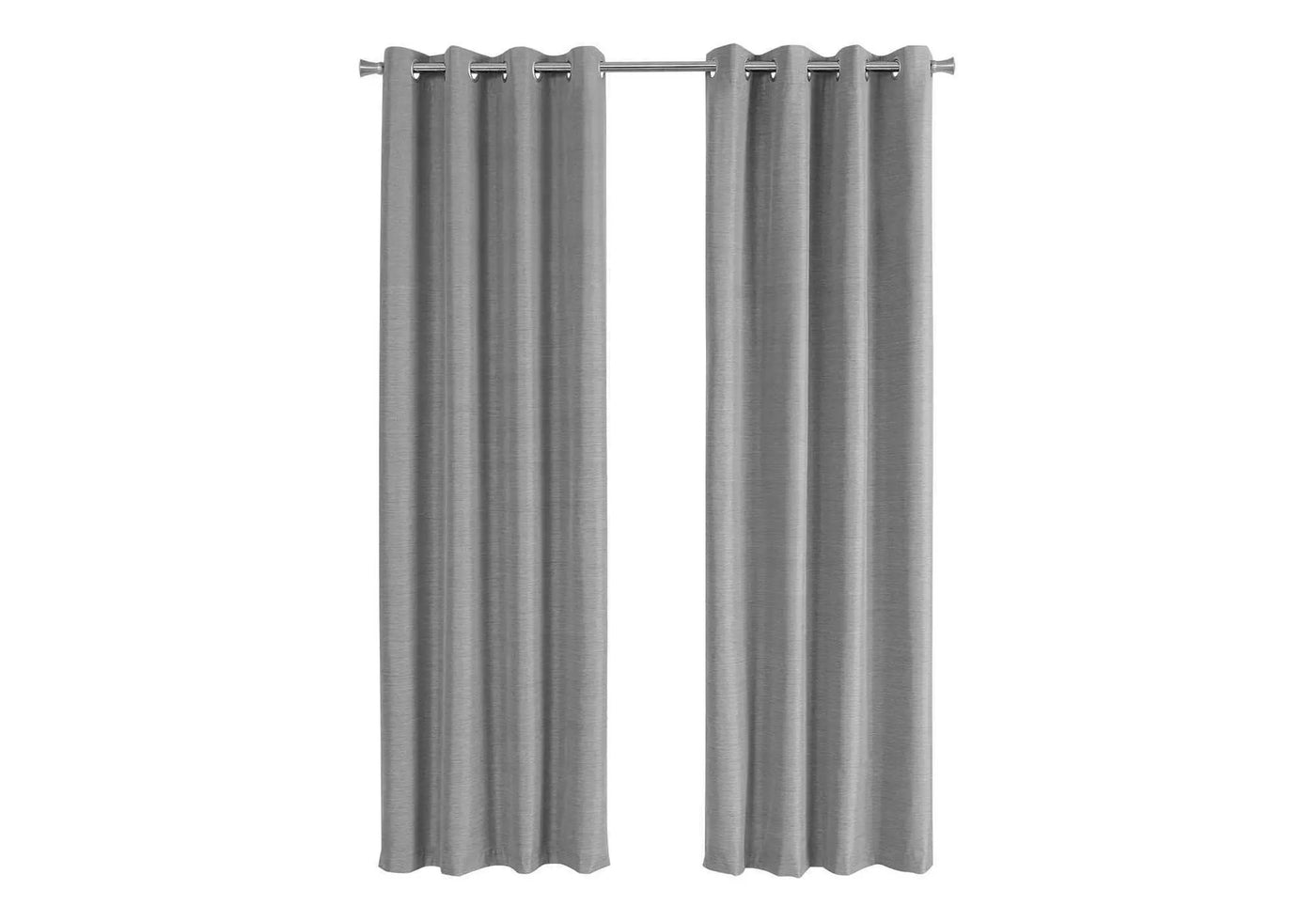 2 Pieces Set, Curtain Panel, Room Darkening, Grommet, Contemporary & Modern by Unique Piece Furniture