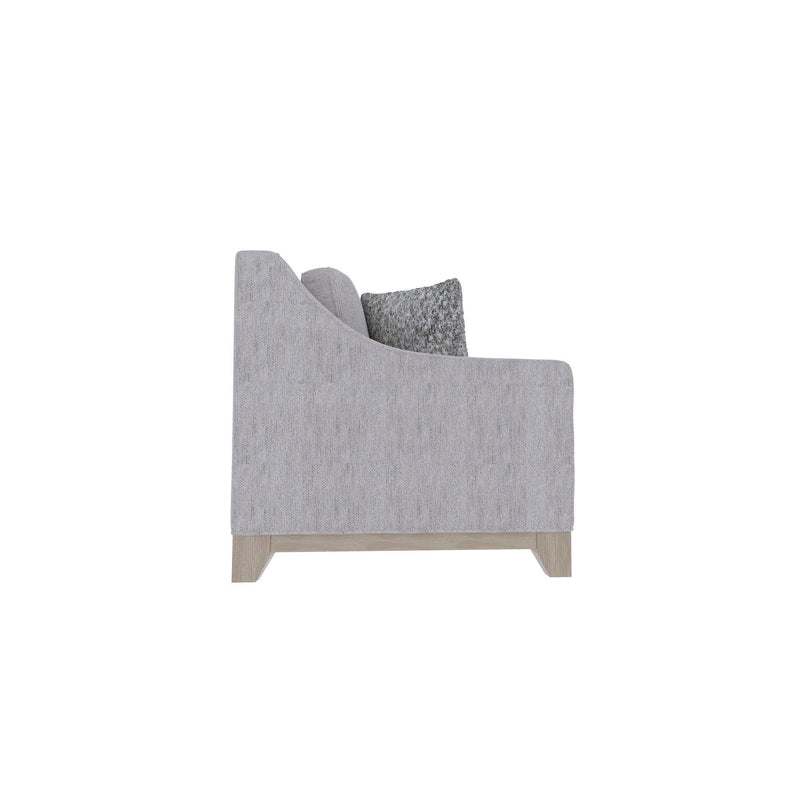 Loveseat With Casual Accent - Gray by HouseOfZazla
