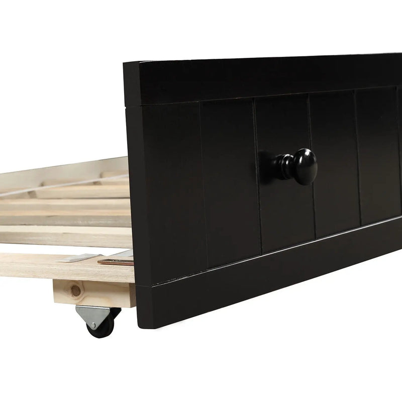 Wooden Daybed, Sofa Bed, No Box Spring Needed by HouseOfZazla