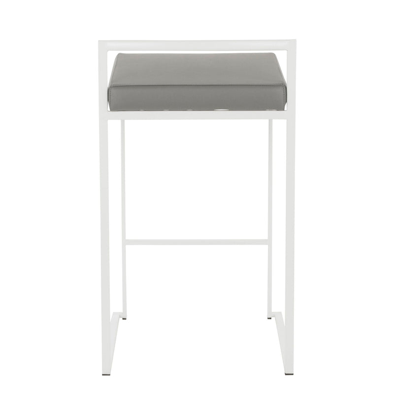 Fuji - Simple Elegance, Contemporary Stackable Counter Stool by HouseOfZazla