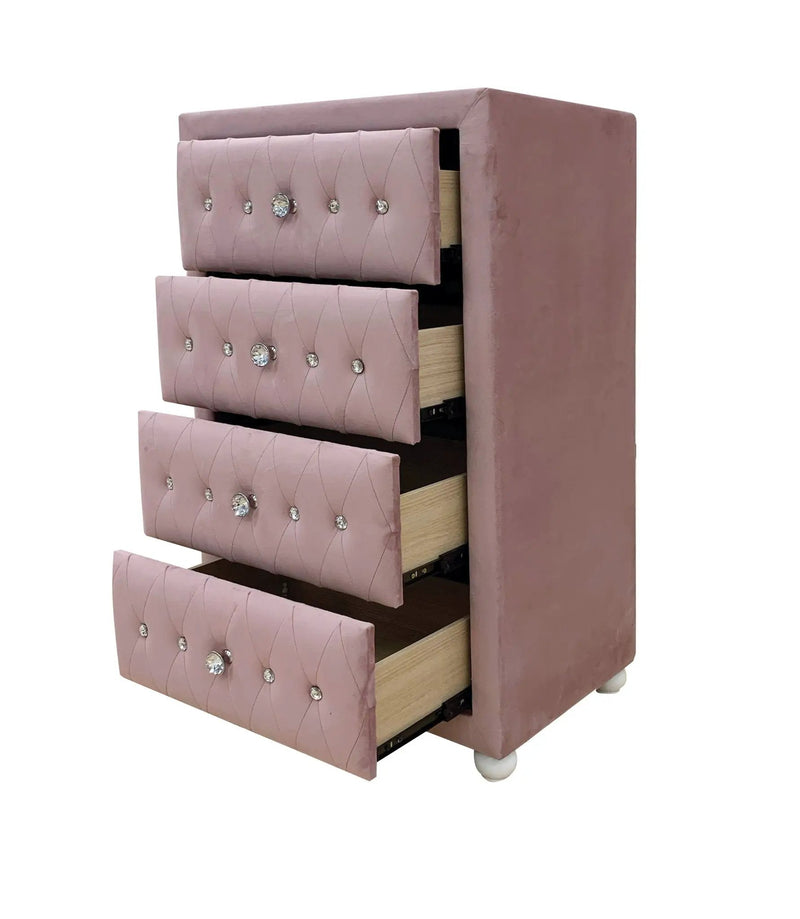 Reggie - Chest - Pink by Unique Piece Furniture