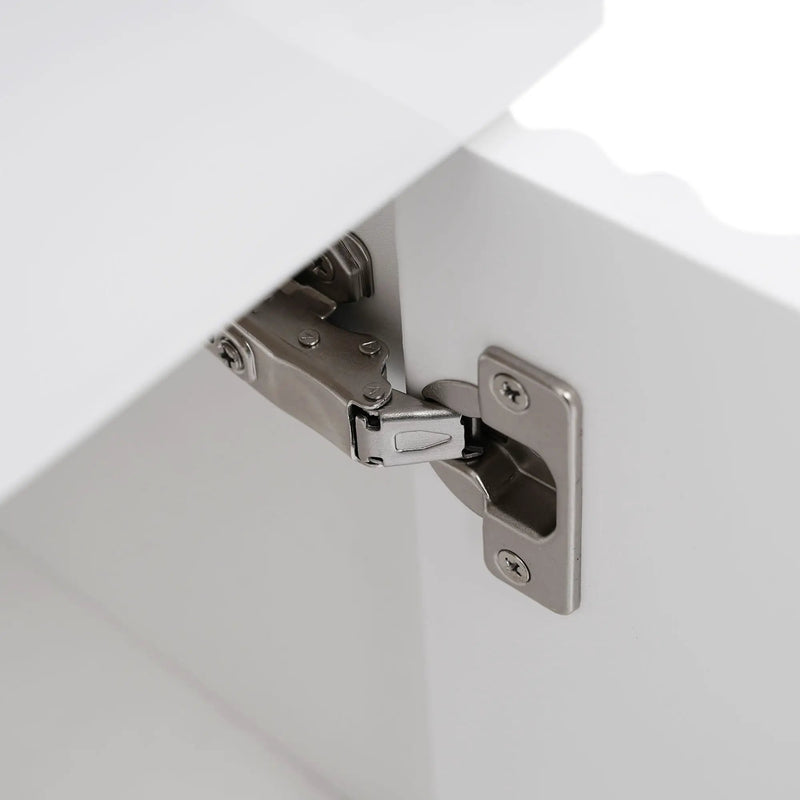Modern Floating Bathroom Vanity With Ceramic Basin Perfect For Small Bathrooms by HouseOfZazla