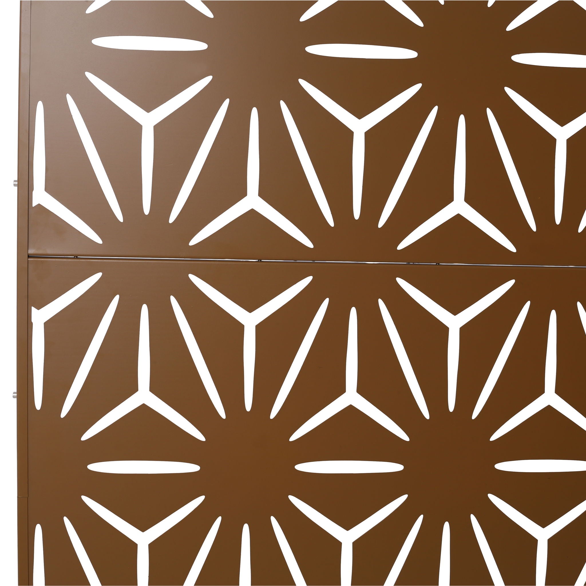 Outdoor & Indoor Metal Privacy Screen, Freestanding Decorative Panels by HouseOfZazla