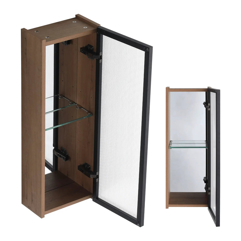 10'' Bathroom Wall Mirror Cabinet with Acrylic Door by HouseOfZazla