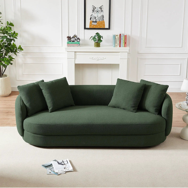 Dylan - Modern French Boucle Sofa by HouseOfZazla