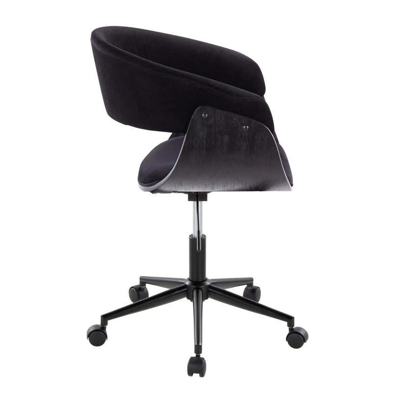 Vintage Mod - Mid Century Modern Office Chair by HouseOfZazla