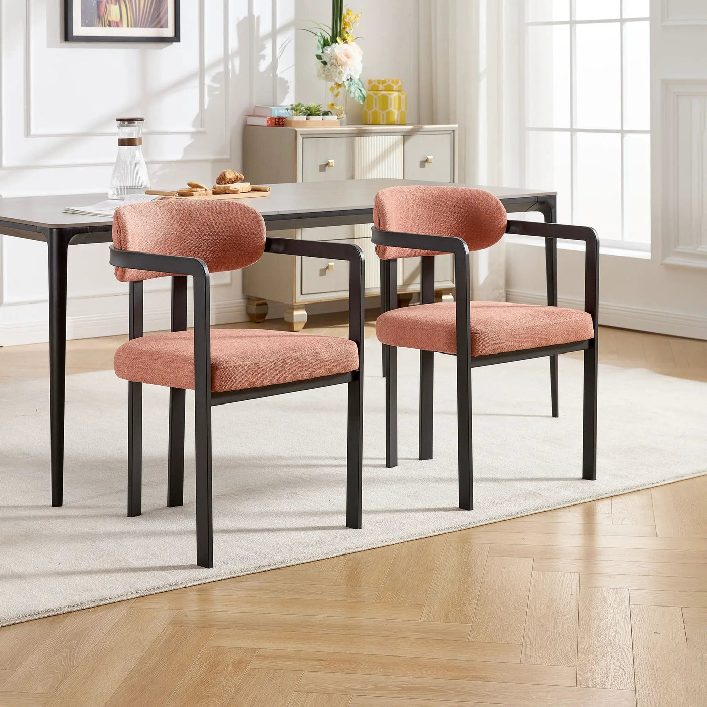 Dining Arm Chairs (Set of 2) by Unique Piece Furniture