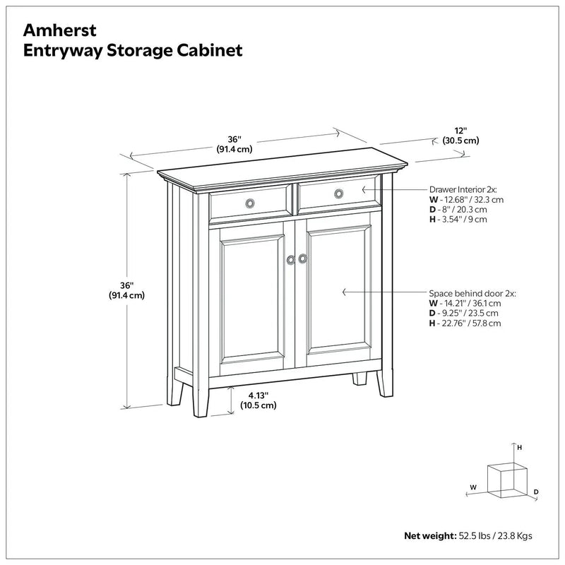 Amherst - Storage Cabinet by HouseOfZazla