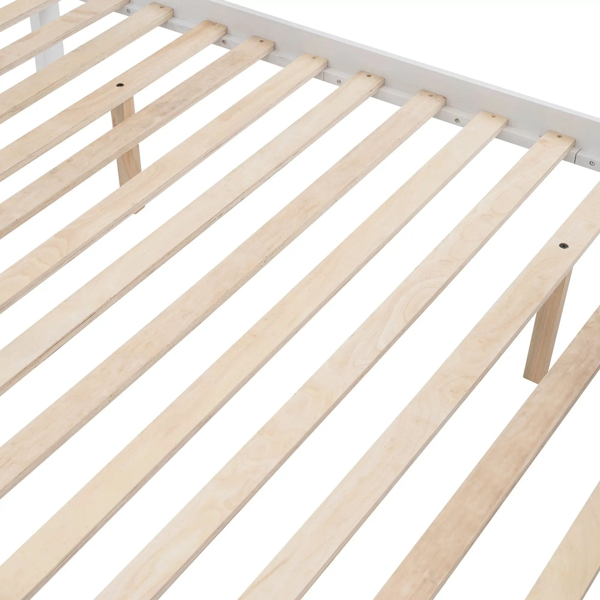 Stairway Bunk Bed With Storage And Guard Rail For Bedroom by HouseOfZazla