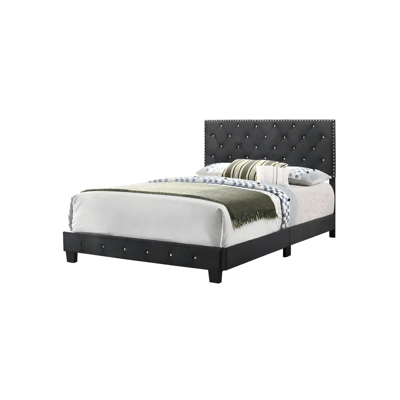 Luxurious Upholstered Bed by Unique Piece Furniture