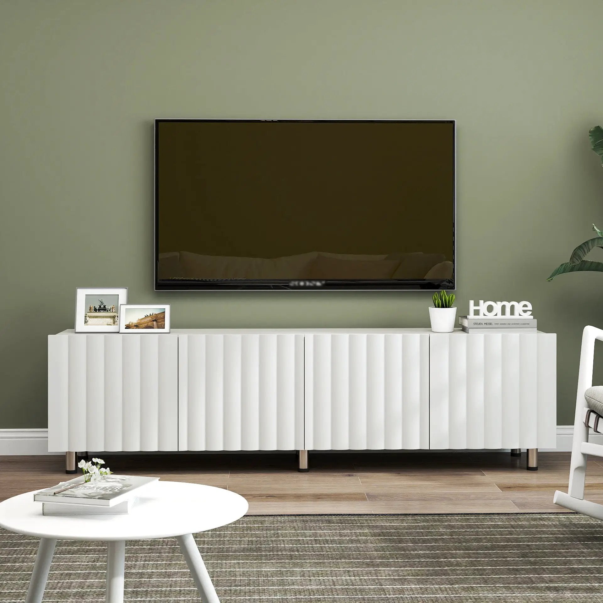 Modern TV Stand for 65+ Inch TV by HouseOfZazla