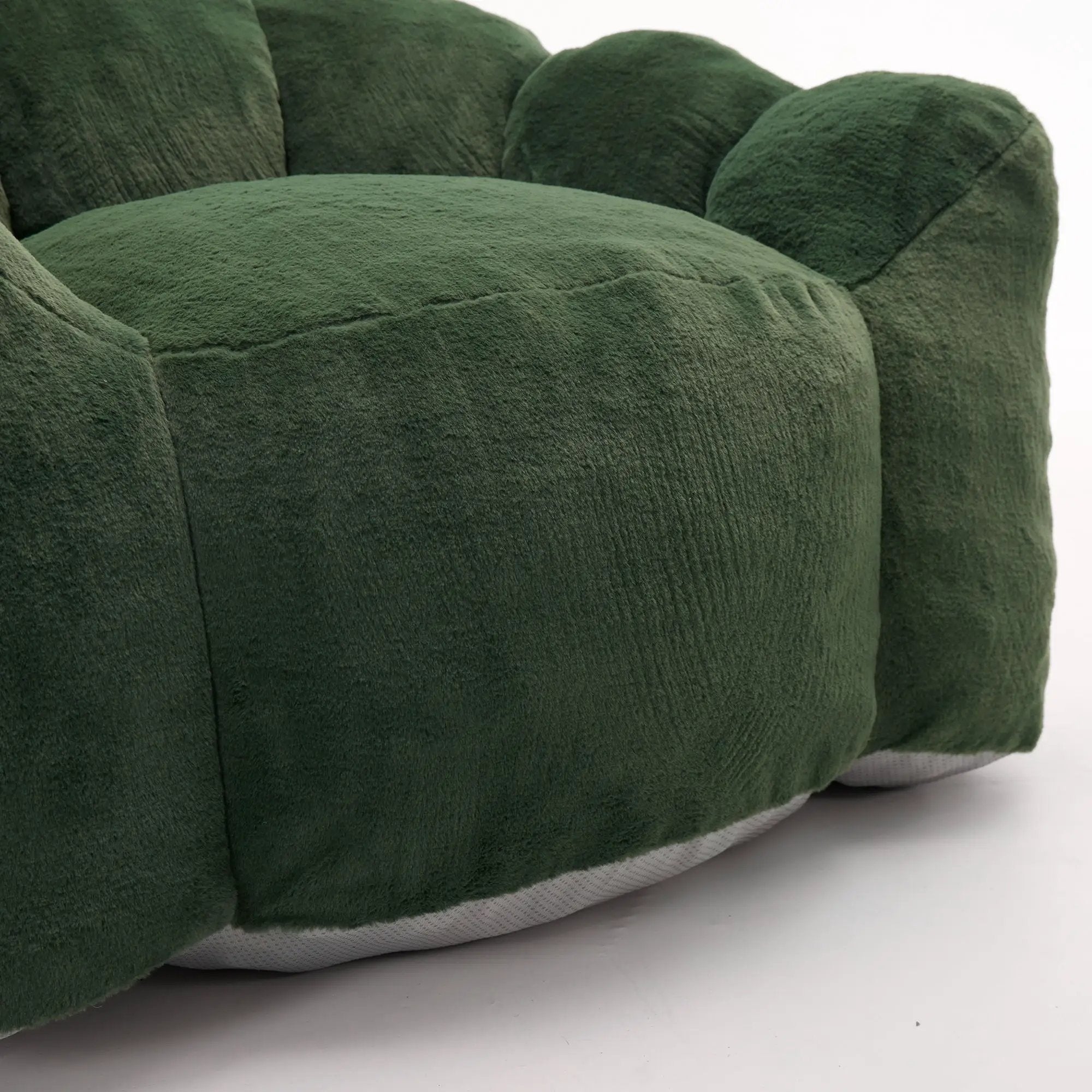 Lotus Style Compression Sofa With Pull Ring by Unique Piece Furniture